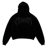 ABYSM MONOCHROME "BLACK" HOODIE