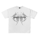 "PARAGON OF VIRTUE" white tee