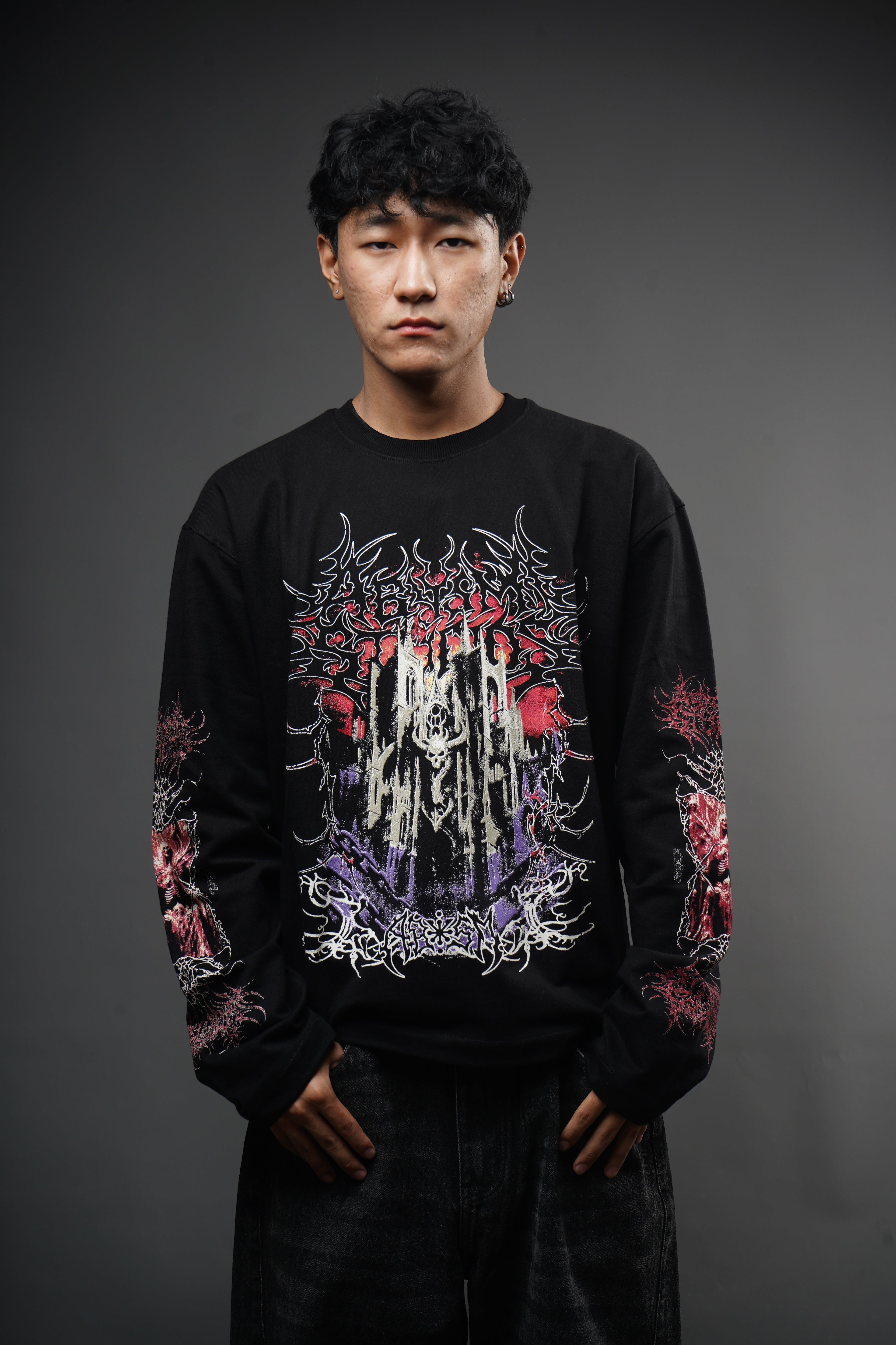 Abysm castle tee long sleeve