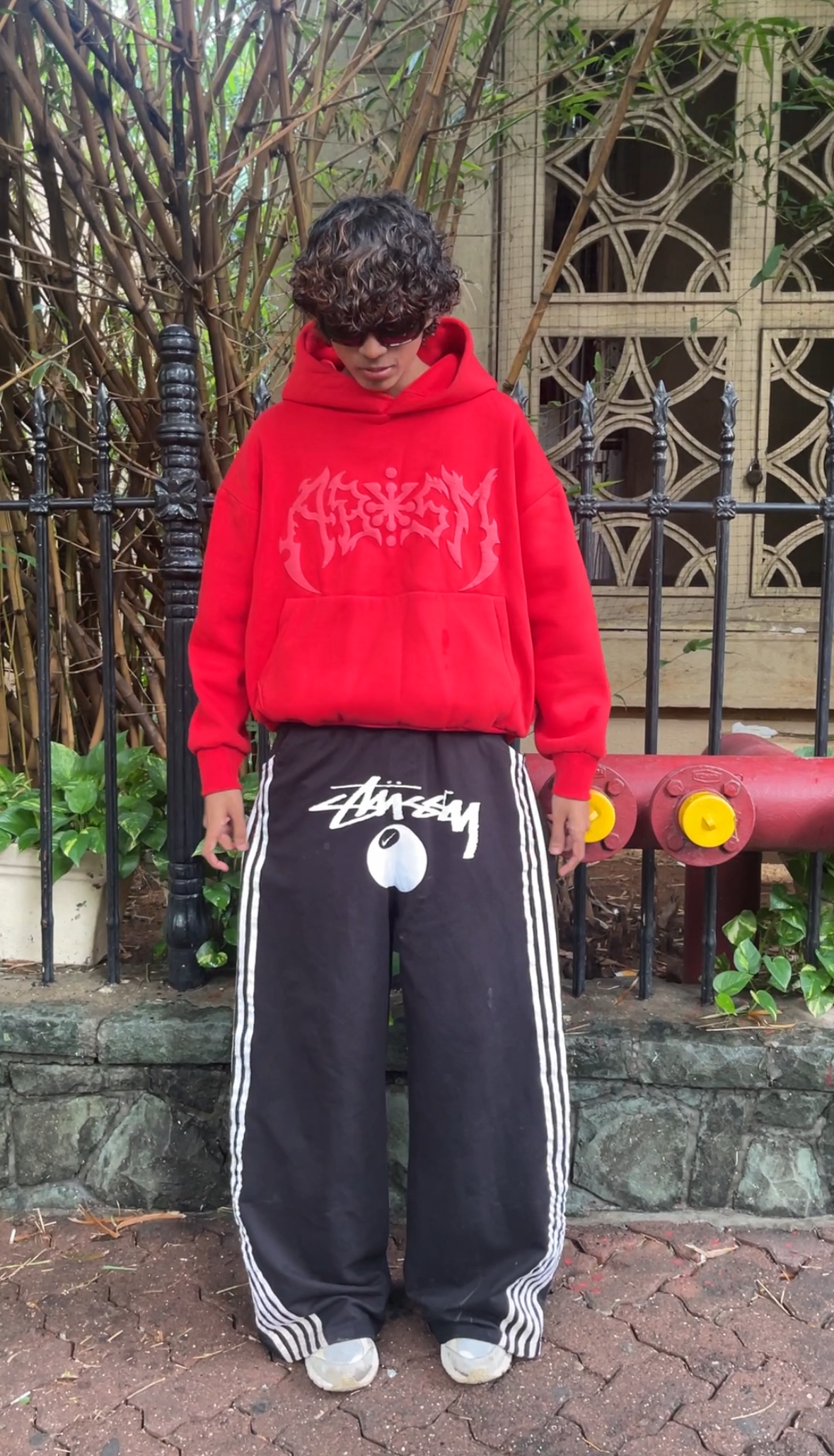 ABYSM MONOCHROME "RED" HOODIE