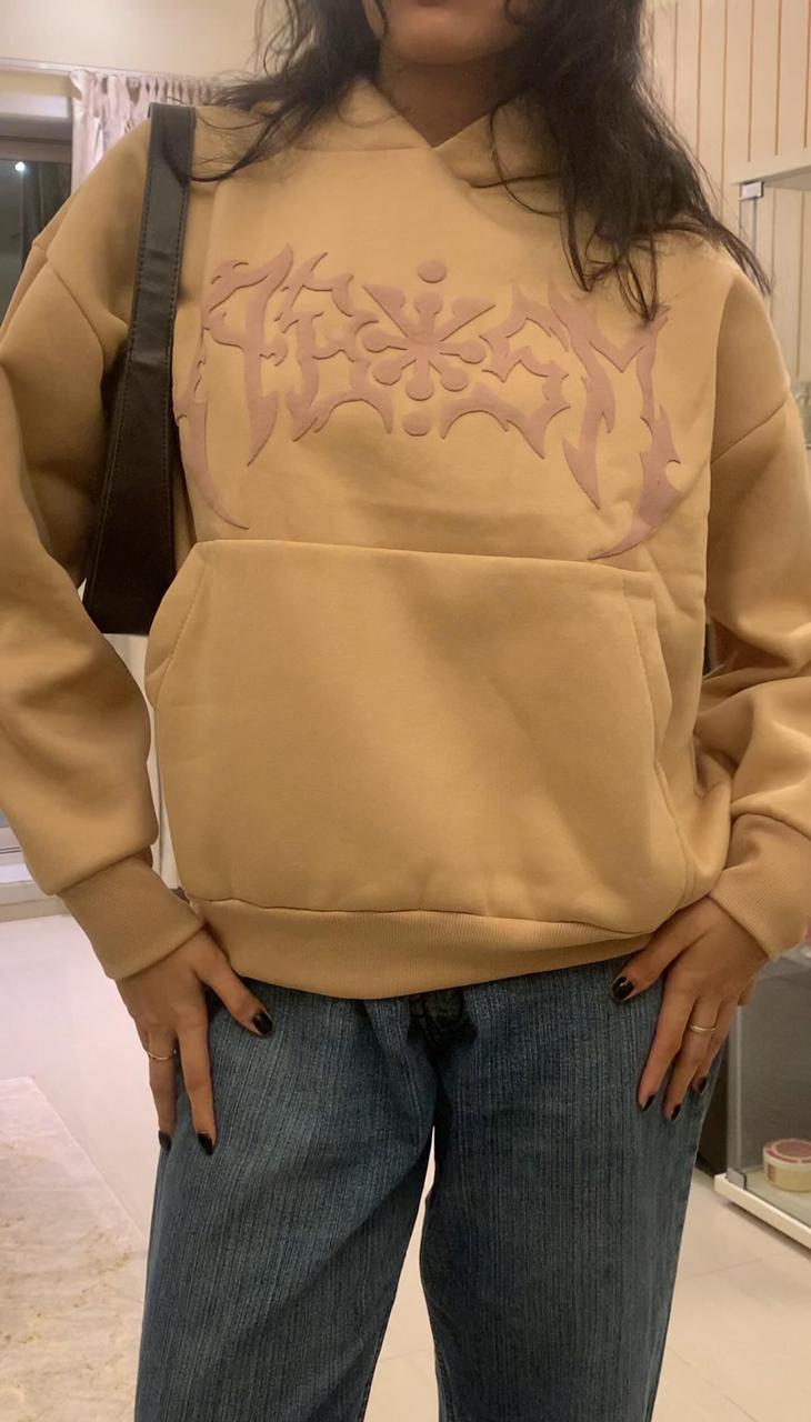 ABYSM MONOCHROME "BEIGE" HOODIE